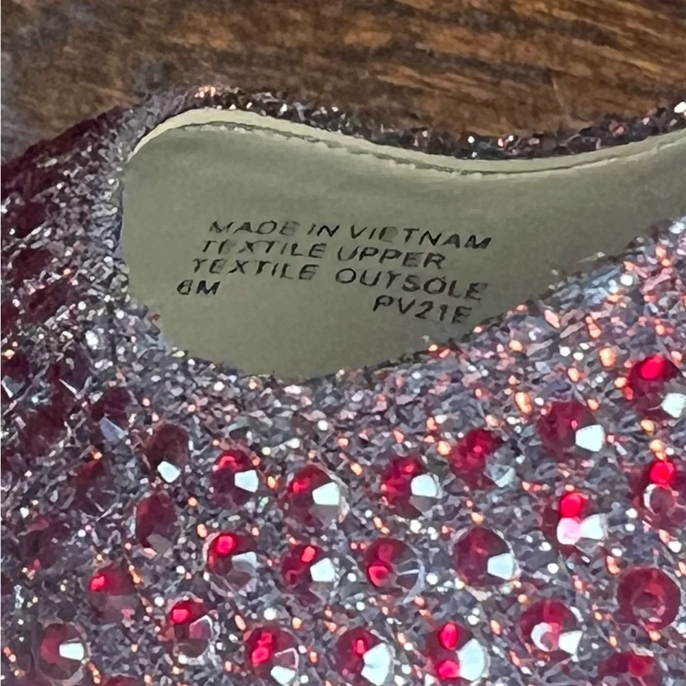 Michael Kors Red Rhinestone Studded Heels